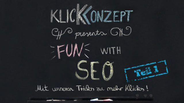 Unsere SEO-Basics sind einfache Handgriffe, um mit wenig Aufwand viel zu bewirken. Teil 1 unserer Reihe FUN with SEO.