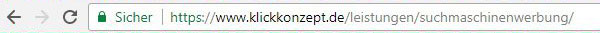 Sprechende bzw. saubere URLs enthalten keine kryptischen Zeichen und geben das Thema der Seite wieder.