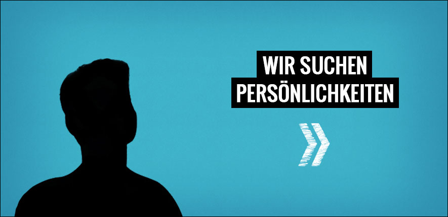 Du willst auch ein Teil von unserem Team werden? Dann bewirb dich bei uns! Wir sind immer auf der Suche nach weiteren Persönlichkeiten!