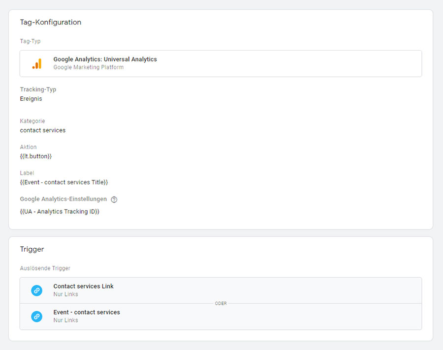 Event Tracking im Google Tag Manager