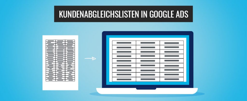 Titelbild Kundenabgleichslisten