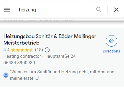Google Local Justifications Reviews