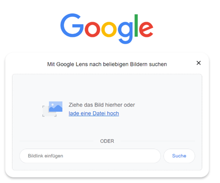 Google-Bild-Suchanfrage