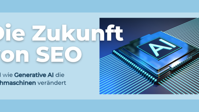 Titelbild zu Blogbeitrag SEO Google und Generative AI